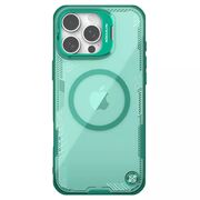 Husa iPhone 16 Pro Max Nillkin Iceblade Prop Magnetic, cu decupaj camera, verde