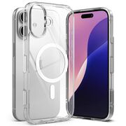 Husa iPhone 16 Plus Ringke Fusion MagSafe, transparenta