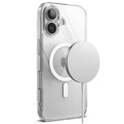 Husa iPhone 16 Plus Ringke Fusion MagSafe, transparenta