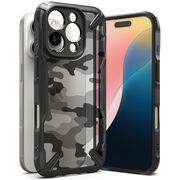 Husa iPhone 16 Pro Max Ringke Fusion X Design, camo black