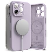 Husa pentru  iPhone 16 Pro Max Ringke - Silicone Magnetic MagSafe - Mov