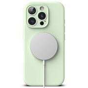 Husa pentru  iPhone 16 Pro Max Ringke - Silicone Magnetic MagSafe - Verde