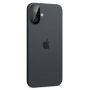[Pachet 2x] Folie sticla camera iPhone 16 / 16 Plus Spigen Glas.tR Optik, negru