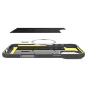 Husa premium pentru  iPhone 16 Pro Max Spigen - Rugged Armor MagSafe - Gri