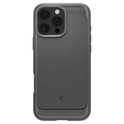 Husa premium pentru  iPhone 16 Pro Max Spigen - Rugged Armor MagSafe - Gri