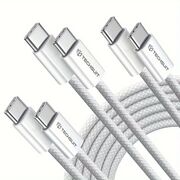 Cablu de date si incarcare USB Type-C la USB Type-C, Super Fast Charging, flexibil si durabil, 60W, 1m, compatibil Samsung, iPhone, Xiaomi, Honor, Oppo, Motorola - verde