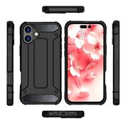 Husa iPhone 16 Pro Max Techsuit Hybrid Armor, negru