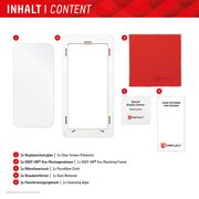 Folie sticla premium iPhone 16 Plus Displex Real Glass 2D, transparenta