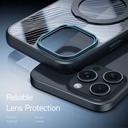 Husa iPhone 16 Pro Dux Ducis Aimo MagSafe Magnetic Stand, negru