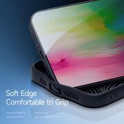 Husa iPhone 16 Pro Dux Ducis Aimo MagSafe Magnetic Stand, negru