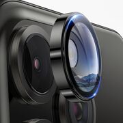 Folie sticla iPhone 16 Pro / 16 Pro Max Lito S+ Camera Protector, negru