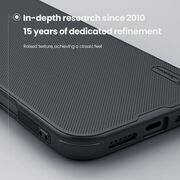 Husa iPhone 16 Nillkin Super Frosted Shield Pro, negru