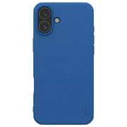 Husa iPhone 16 Nillkin Super Frosted Shield Pro, albastru