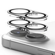 [Pachet 2x] Folie sticla camera iPhone 16 / 16 Plus Ringke Camera Protector, transparenta