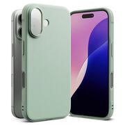 Husa iPhone 16 Ringke Onyx, verde menta