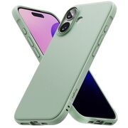 Husa iPhone 16 Ringke Onyx, verde menta