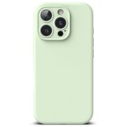 Husa pentru  iPhone 16 Pro Ringke - Silicone Magnetic MagSafe - Verde