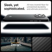 Husa iPhone 16 Pro Spigen Enzo Aramid, negru