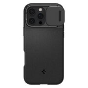 Husa premium pentru  iPhone 16 Pro Spigen - Optik Armor - Negru denim