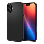 Husa iPhone 16 Spigen Thin Fit MagSafe, negru