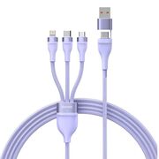 Cablu de date USB, Type-C Baseus Flash Series 2, 100W, mov