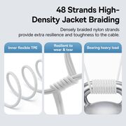 Cablu date Lightning Fast Charge Baseus, 20W, 2m, P10373001211-01