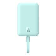 Acumulator extern Baseus - power bank magnetic mini (p1002210b333-00) - magsafe, 2x usb-c, lightning, 30w, fast charge, 10000mah - blue