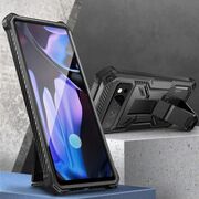 [Pachet 360°] Husa + folie Google Pixel 9 / 9 Pro I-Blason Armorbox, negru