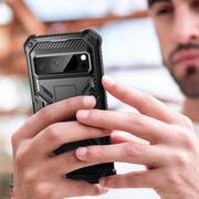 [Pachet 360°] Husa + folie Google Pixel 9 / 9 Pro I-Blason Armorbox, negru