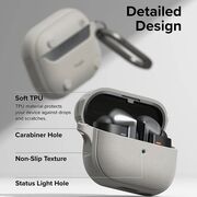 Husa Samsung Galaxy Buds 3 Ringke Onyx Magnetic, gri