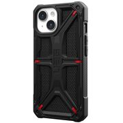Husa iPhone 15 UAG Monarch, Kevlar Black
