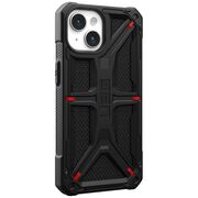 Husa iPhone 15 UAG Monarch, Kevlar Black