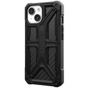 Husa iPhone 15 Plus UAG Monarch, Carbon Fiber