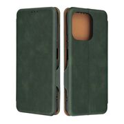 Husa tip carte pentru Honor 200 Smart Smart Wallet fata - spate protectie 360 - verde