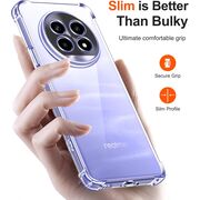 Husa pentru Realme 13 Pro / 13 Pro+ Anti-Shock 1.5mm reinforced 4 corners, transparent