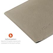 Husa piele telefon 7" Fixed Verona, crem, FIXVER-CR