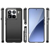 Husa pentru Xiaomi 15 Carbon Liquid Silicone, albastru