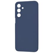 Husa pentru  Samsung Galaxy A16 Liquid Silicone cu MagSafe, subțire, captusita cu microfibra, anti amprentă, protectie cameră foto, albastru