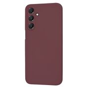 Husa pentru  Samsung Galaxy A16 Liquid Silicone cu MagSafe, subțire, captusita cu microfibra, anti amprentă, protectie cameră foto, bordeaux