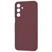 Husa pentru  Samsung Galaxy A16 Liquid Silicone cu MagSafe, subțire, captusita cu microfibra, anti amprentă, protectie cameră foto, bordeaux