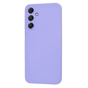 Husa pentru  Samsung Galaxy A16 Liquid Silicone cu MagSafe, subțire, captusita cu microfibra, anti amprentă, protectie cameră foto, lavanda