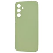 Husa pentru  Samsung Galaxy A16 Liquid Silicone cu MagSafe, subțire, captusita cu microfibra, anti amprentă, protectie cameră foto, verde
