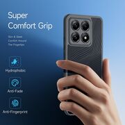 Husa pentru  Xiaomi 14T Flowing Lines Comfort Grip - transparent