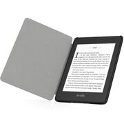Husa pentru Kindle Paperwhite 2024 (12th gen) 7 inch / Kindle Colorsoft Signature Edition 7 inch slim ultra-light, functie sleep/wake-up, inchidere magnetica - black cat