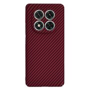 Husa pentru Xiaomi Redmi Note 14 Pro 5G CarbonFiber UltraSlim, Lightweight, Rosu