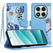 Husa tip carte pentru Xiaomi Redmi Note 14 Pro 5G, functie stand si port carduri, albastru