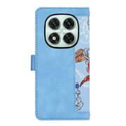 Husa tip carte pentru Xiaomi Redmi Note 14 Pro 5G, functie stand si port carduri, albastru