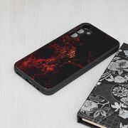 Husa pentru  Samsung Galaxy A16 Colorful Varnish Anti-scrath, Rosu