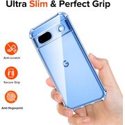 Husa pentru  Google Pixel 9A Slim Anti-Shock 1.5mm reinforced 4 corners, Transparent