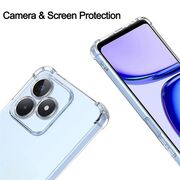 Husa pentru  Realme Note 60 Slim Anti-Shock 1.5mm reinforced 4 corners, Transparent